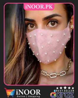 TOP Selling Reusable Face Masks for Sale Ornamented with Pearls