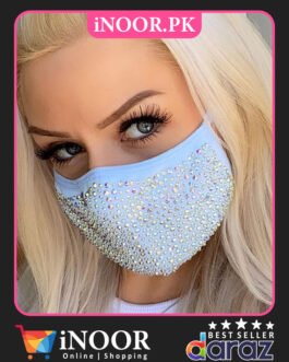 Latest Stylish Face Masks for Sale Decorated with Beads
