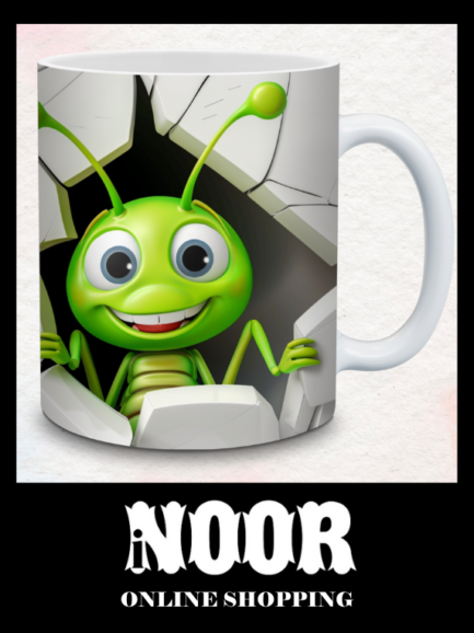 3D Ant Classic Cartoon Mug for Kids, Birthday Gift, Gift for Him, Gift for Her. We bring this 3D Ant Classic Cartoon Mug for Kids, Birthday Gift