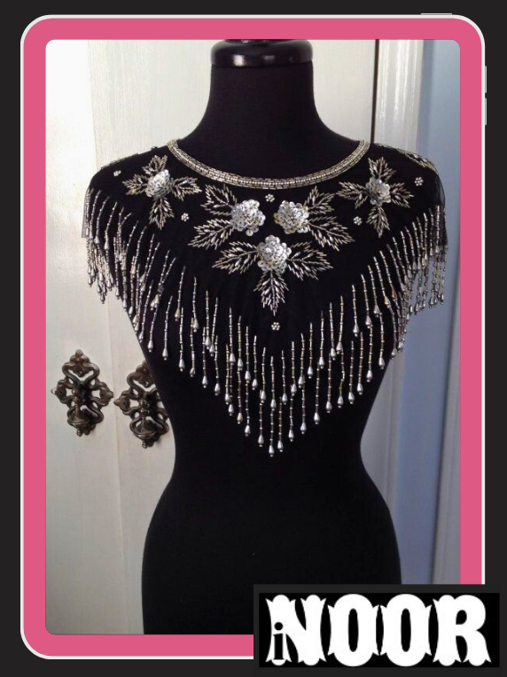 Glamorous Partywear Short Fringe Cape