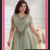 Customized Tulle Cape Dress Buy Online in Pakistan