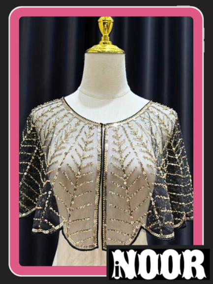 Latest Partywear Cape For Girls