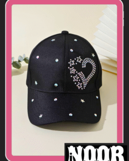 Stylish Girls Cap Black