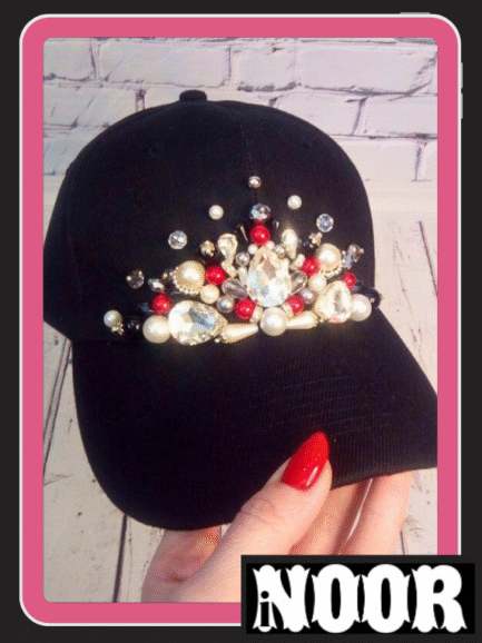 Stylish Girls Cap Black