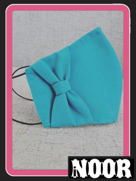 Blue Cotton face Mask