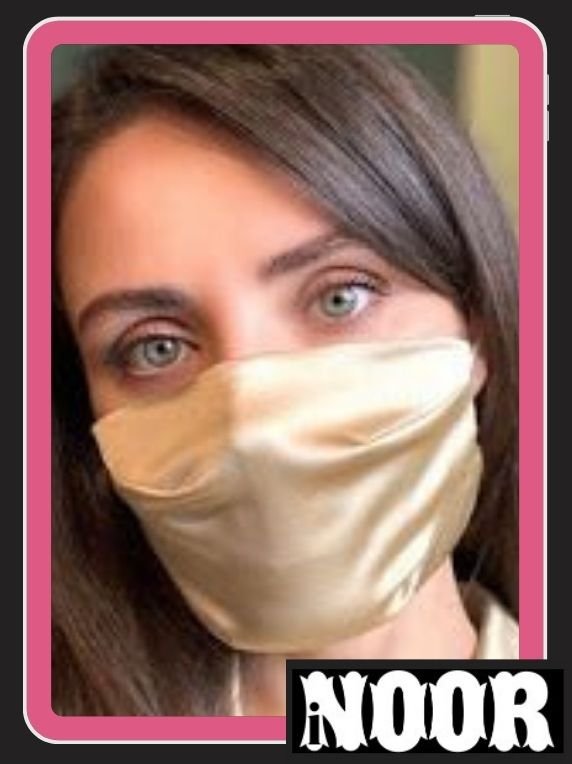 Nude Skin Silk Face Mask