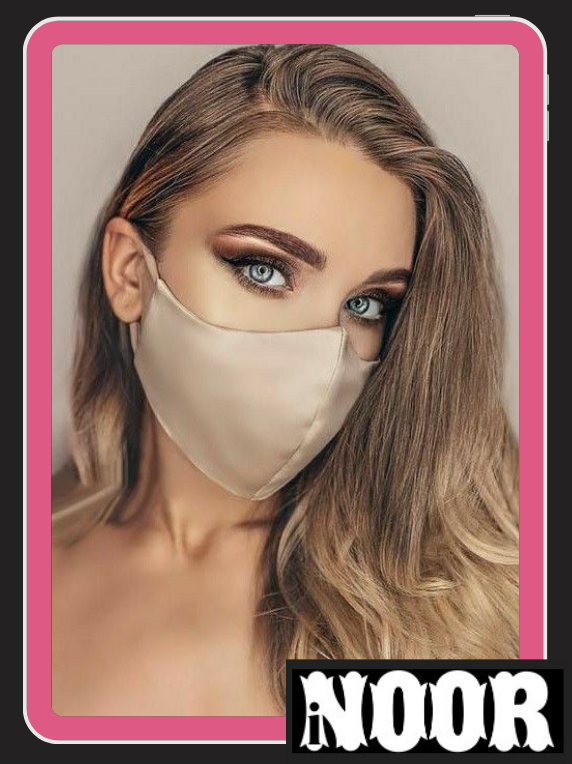 Nude Skin Silk Face Mask
