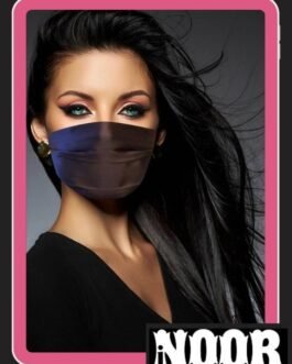 Reusable Black Silk Face Mask Buy Online Pakistan